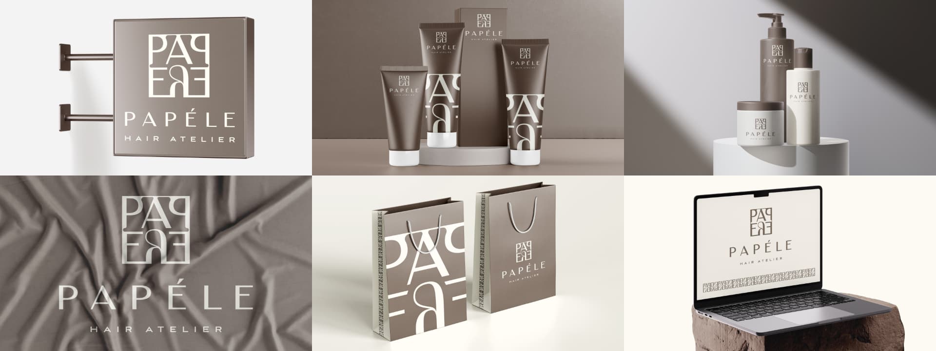 Papéle Hair Atelier, παρουσίαση έργου 4