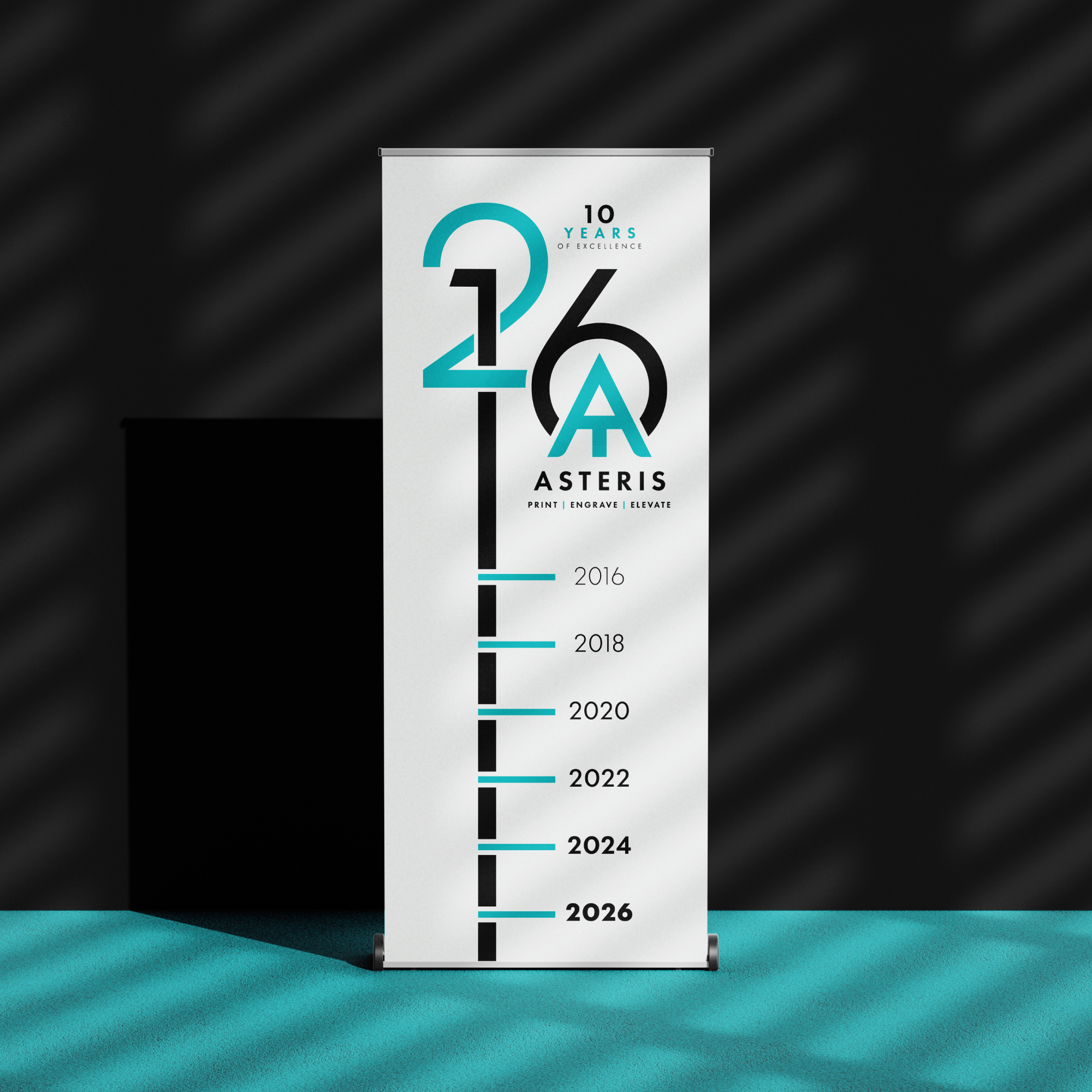 Asteris · 10 Years, παρουσίαση έργου 9