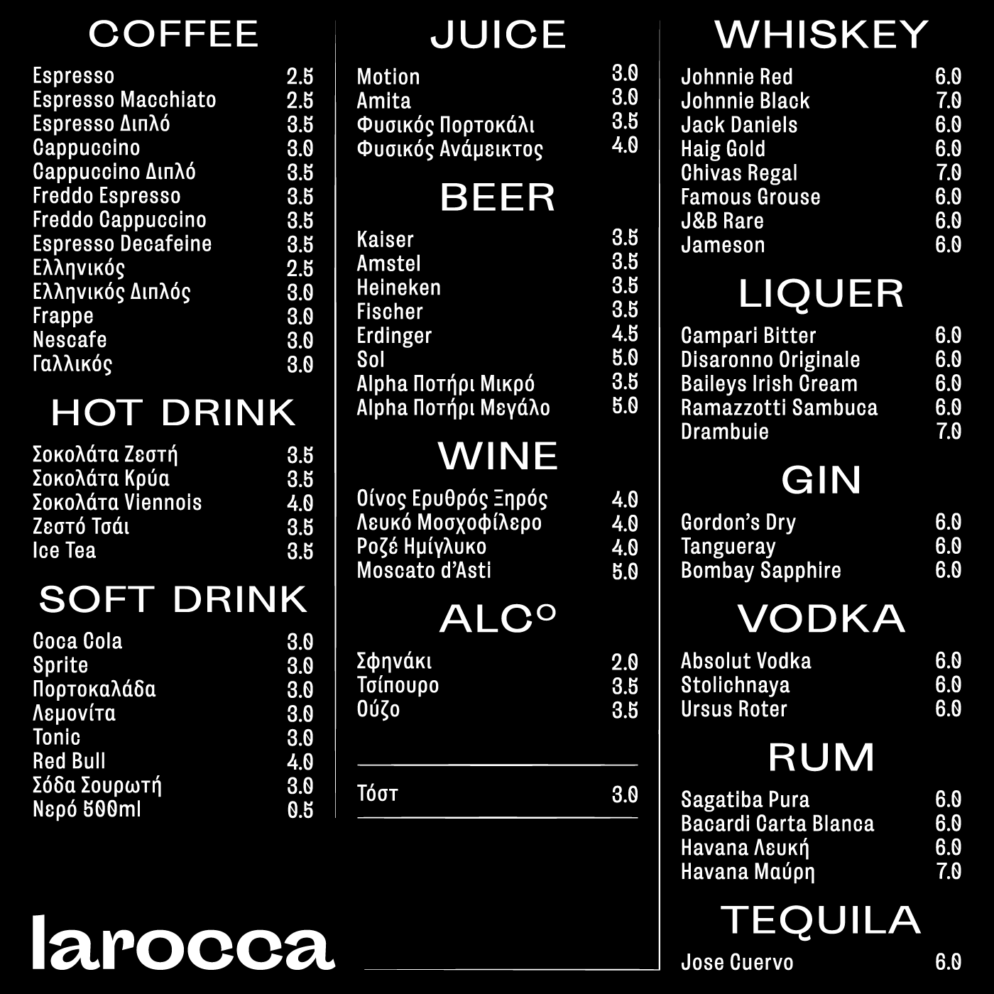 LaRocca, παρουσίαση έργου 3