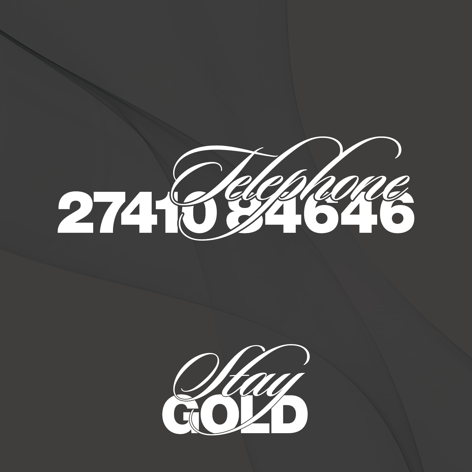 Stay Gold Barbershop, παρουσίαση έργου 2