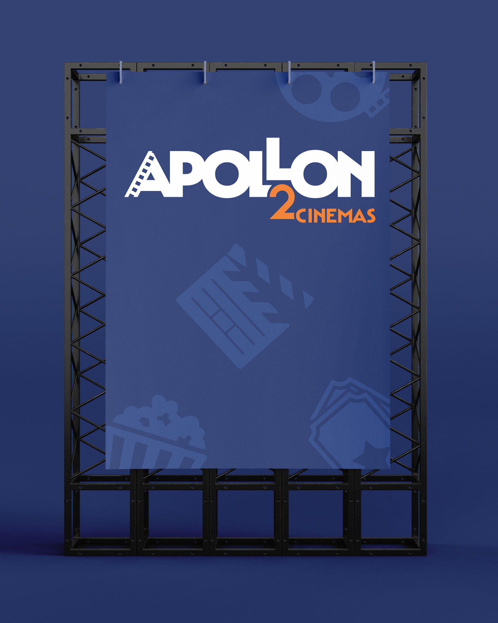 Εξώφυλλο έργου Apollon 2 Cinemas, Rebranding από τον Άγγελο Κουρτίδη